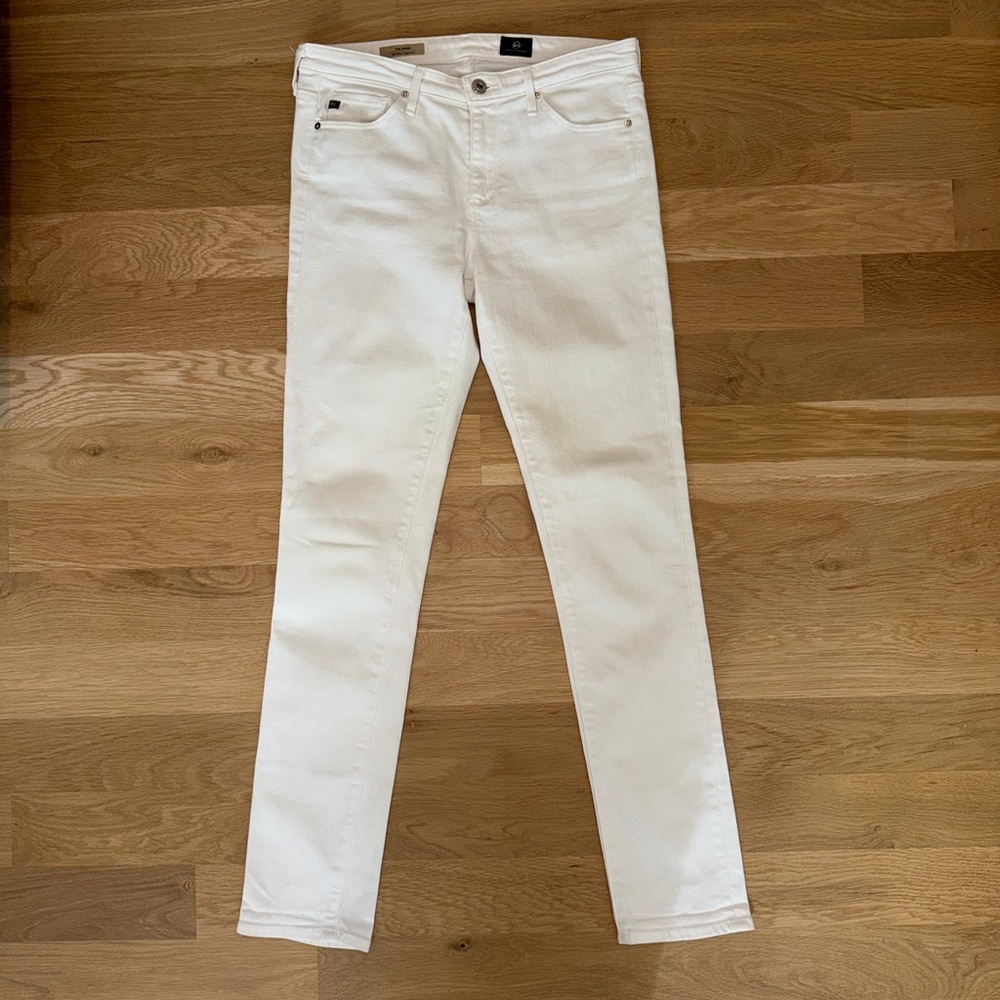 AG White The Prima Mid Cigarette | Size 27